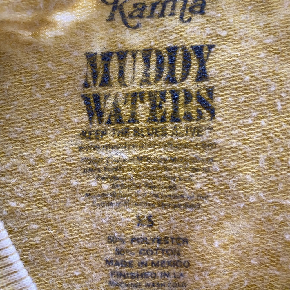 Distressed sweatshirt